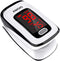 Pulse Oximeter Fingertip (Oximetro), Blood Oxygen Saturation Monitor, Heart Rate Monitor and SpO2 Levels, Portable Pulse Oximeter with Lanyard and Batteries